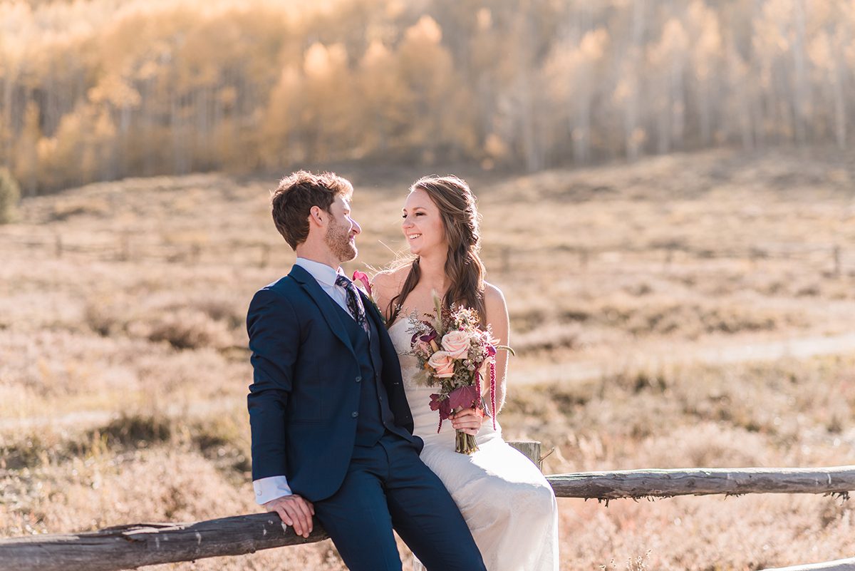 Dani & Aiden | Elopement at the Woods Walk in Crested Butte