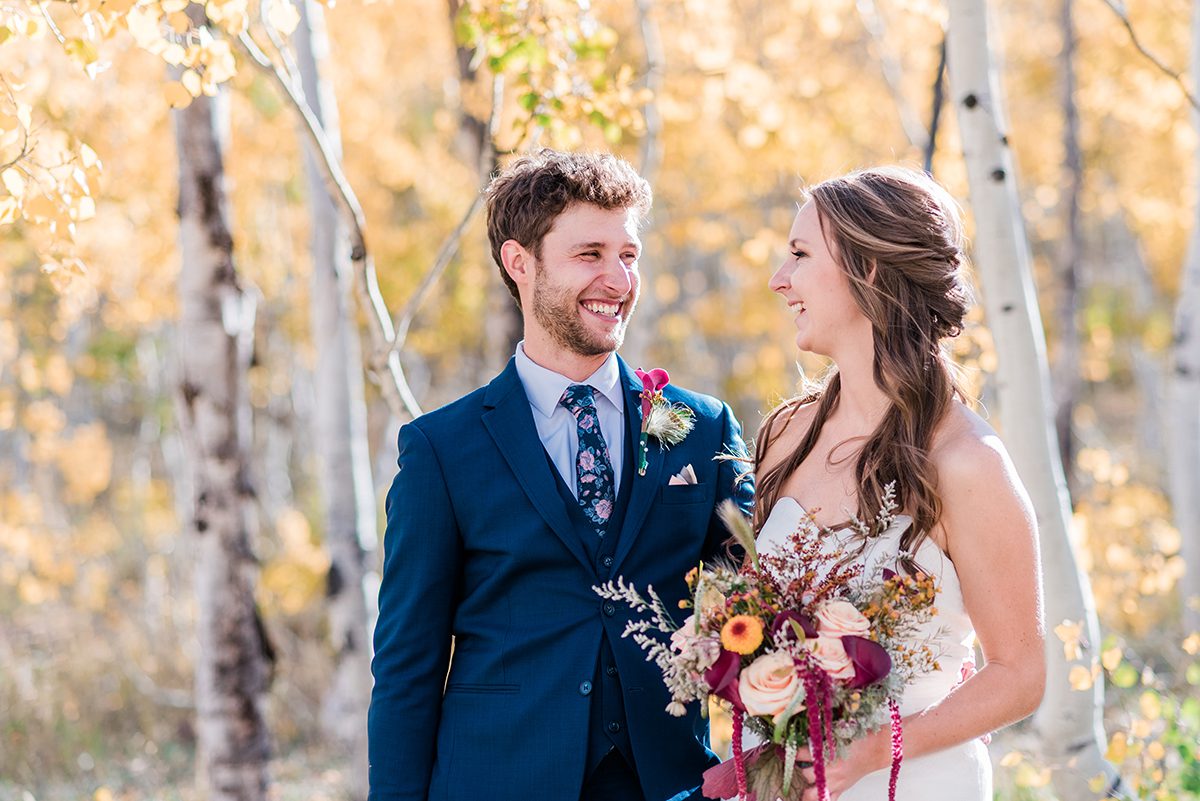 Dani & Aiden | Elopement at the Woods Walk in Crested Butte