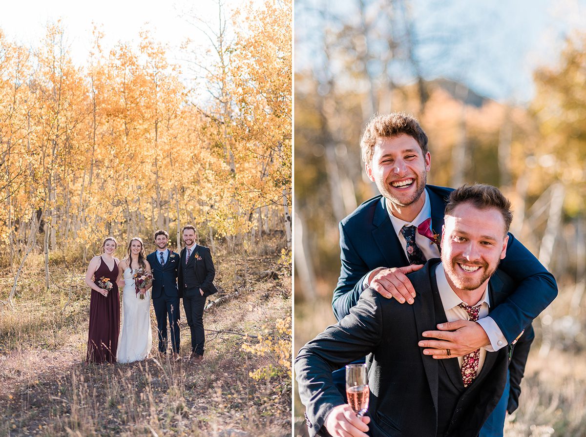 Dani & Aiden | Elopement at the Woods Walk in Crested Butte