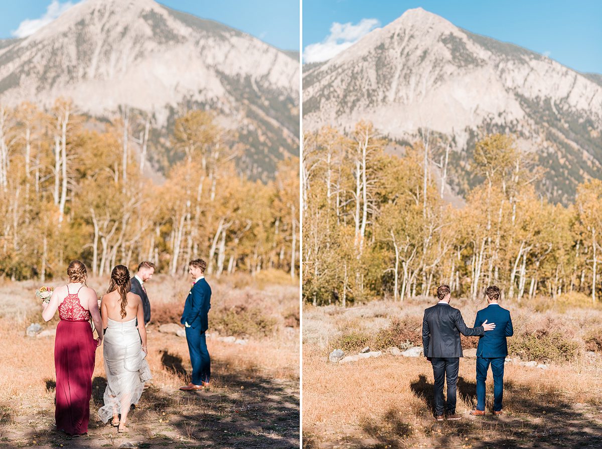 Dani & Aiden | Elopement at the Woods Walk in Crested Butte