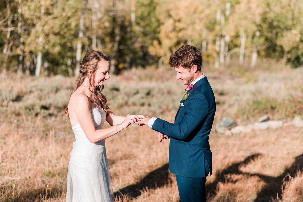 Dani & Aiden | Elopement at the Woods Walk in Crested Butte