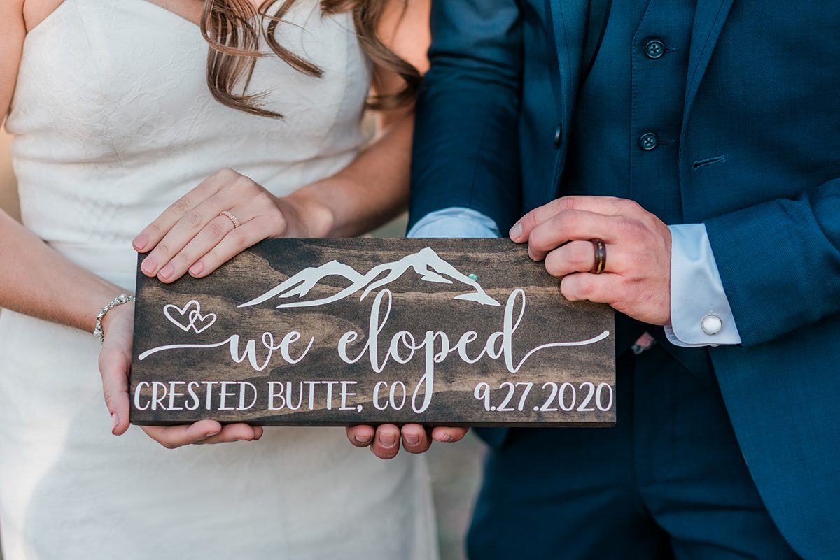 Dani & Aiden | Elopement at the Woods Walk in Crested Butte