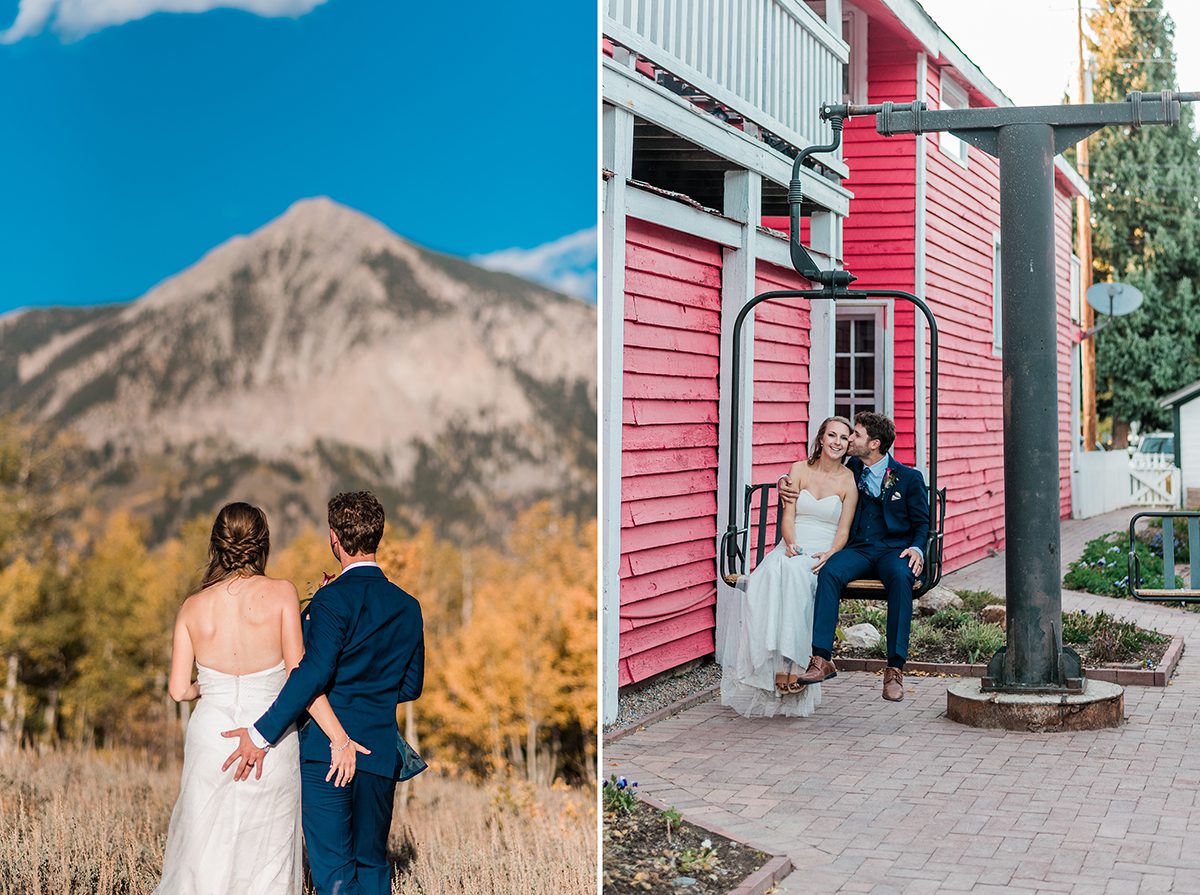 Dani & Aiden | Elopement at the Woods Walk in Crested Butte