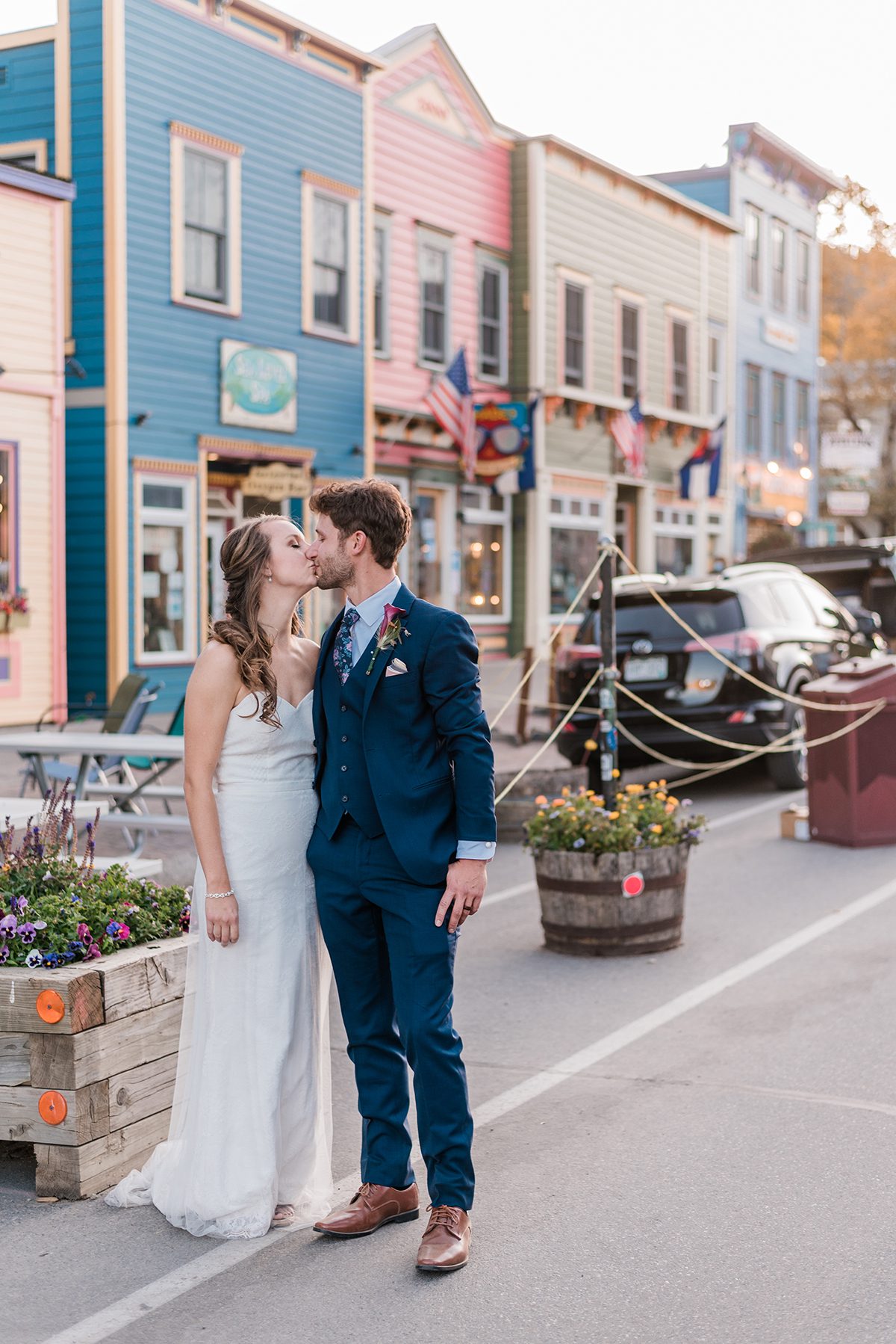 Dani & Aiden | Elopement at the Woods Walk in Crested Butte