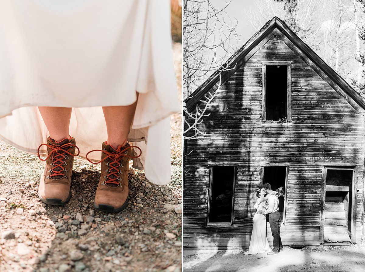 Blake & Emily | Ghost Town Elopement Adventure in Ouray