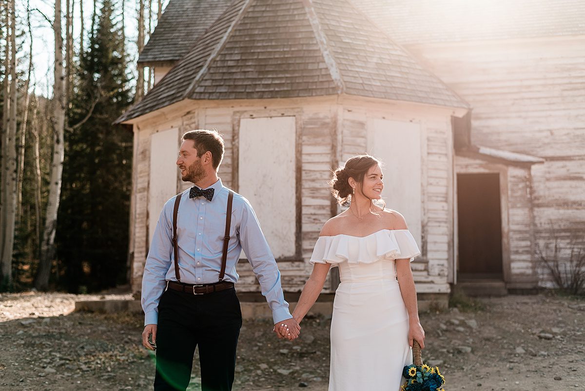 Blake & Emily | Ghost Town Elopement Adventure in Ouray