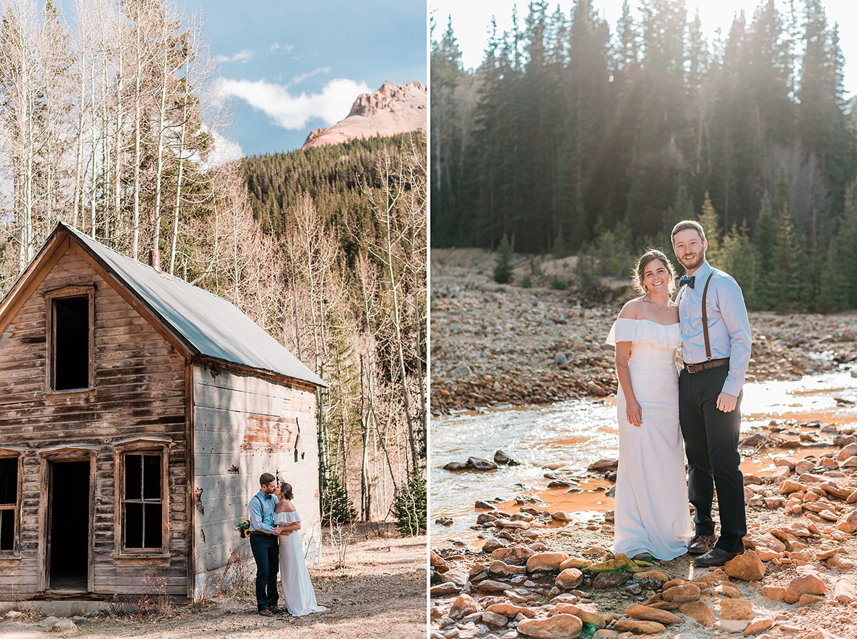 Blake & Emily | Ghost Town Elopement Adventure in Ouray