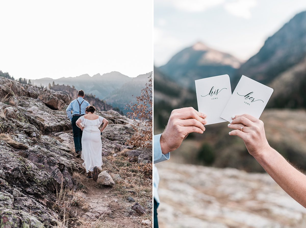 Blake & Emily | Ghost Town Elopement Adventure in Ouray