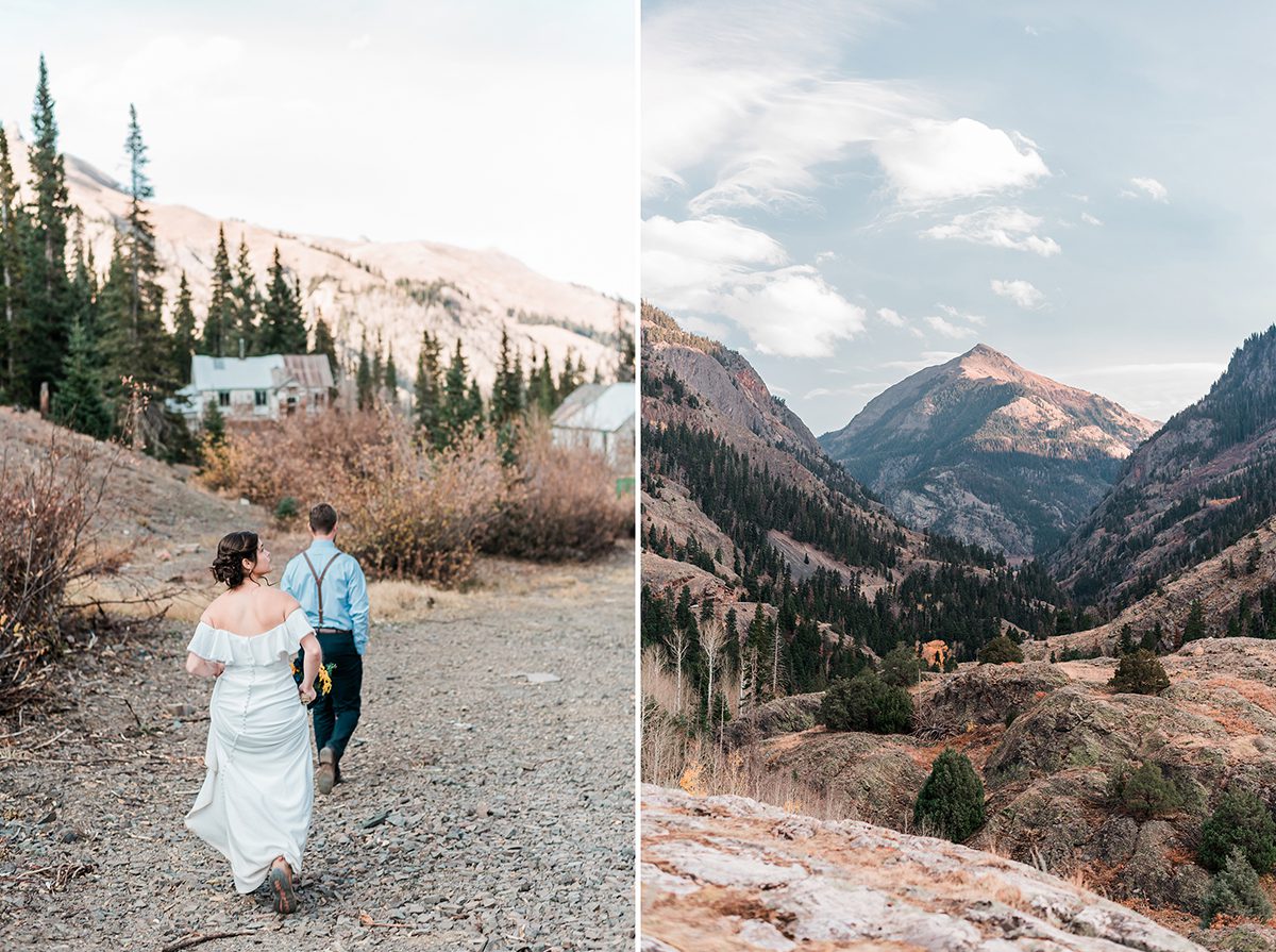 Blake & Emily | Ghost Town Elopement Adventure in Ouray