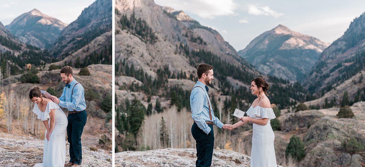 Blake & Emily | Ghost Town Elopement Adventure in Ouray