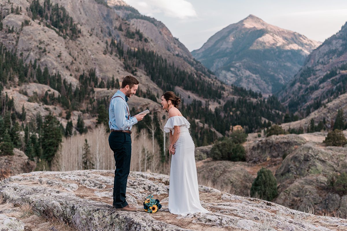 Blake & Emily | Ghost Town Elopement Adventure in Ouray