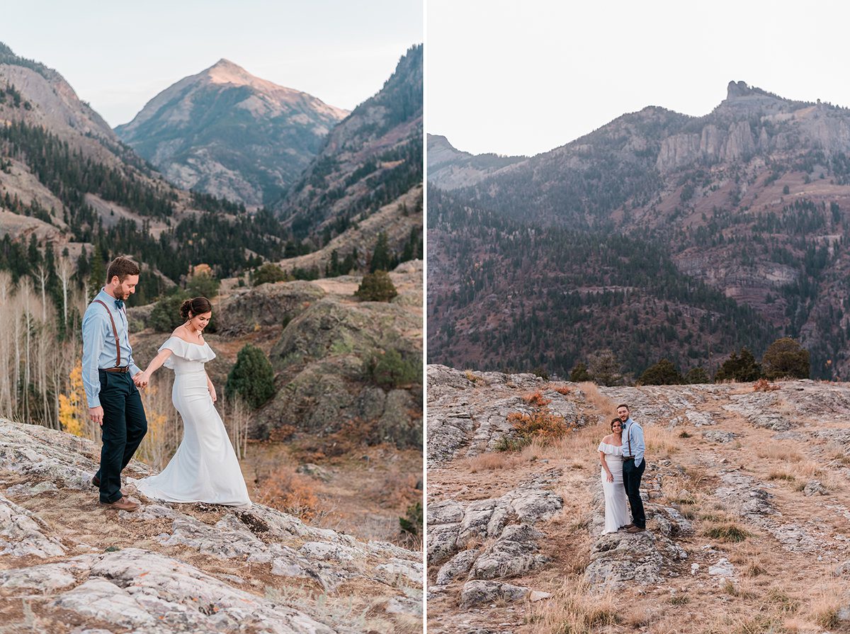 Blake & Emily | Ghost Town Elopement Adventure in Ouray