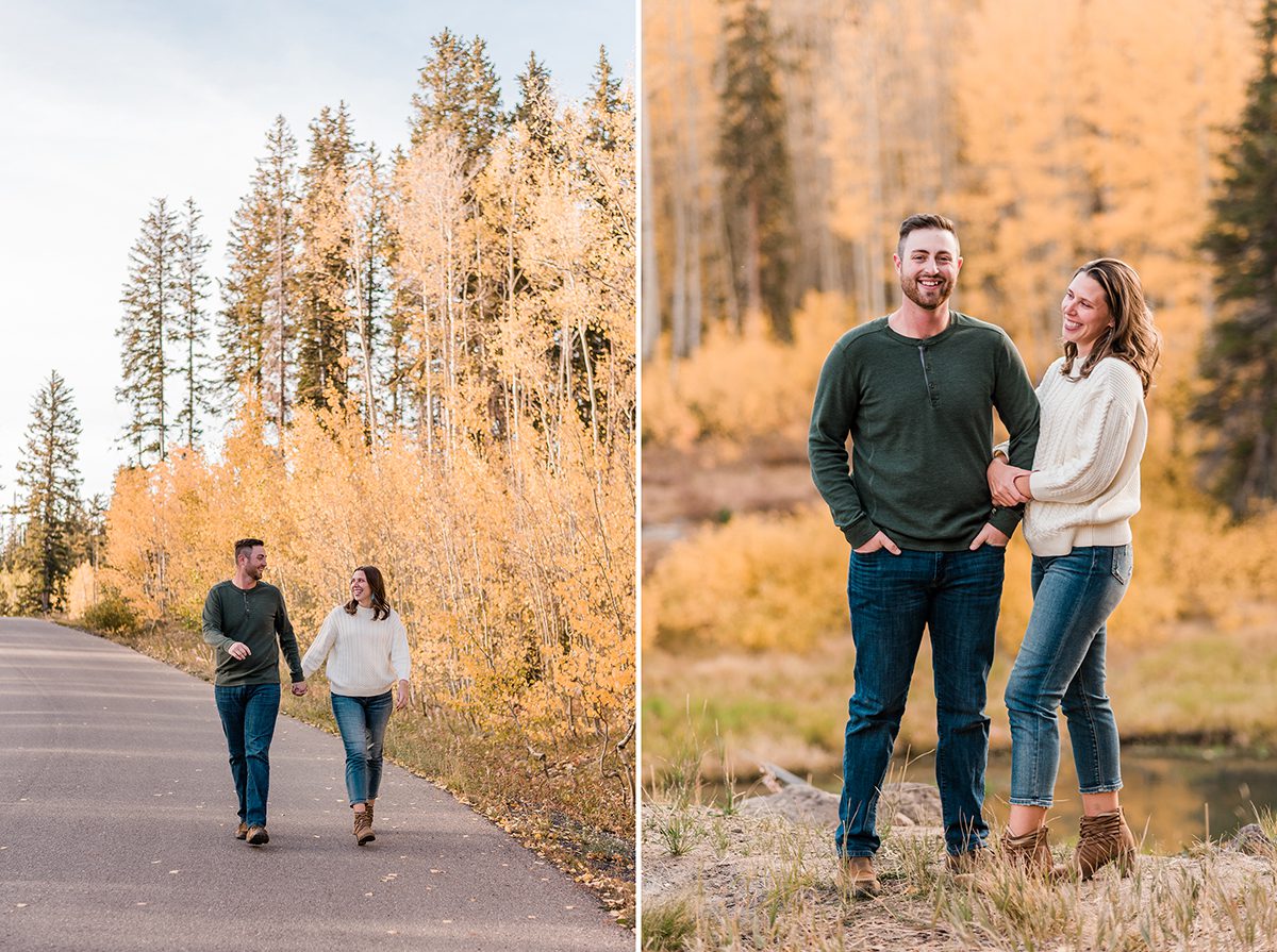 Hannah & Will | Fall Grand Mesa Engagement Photos