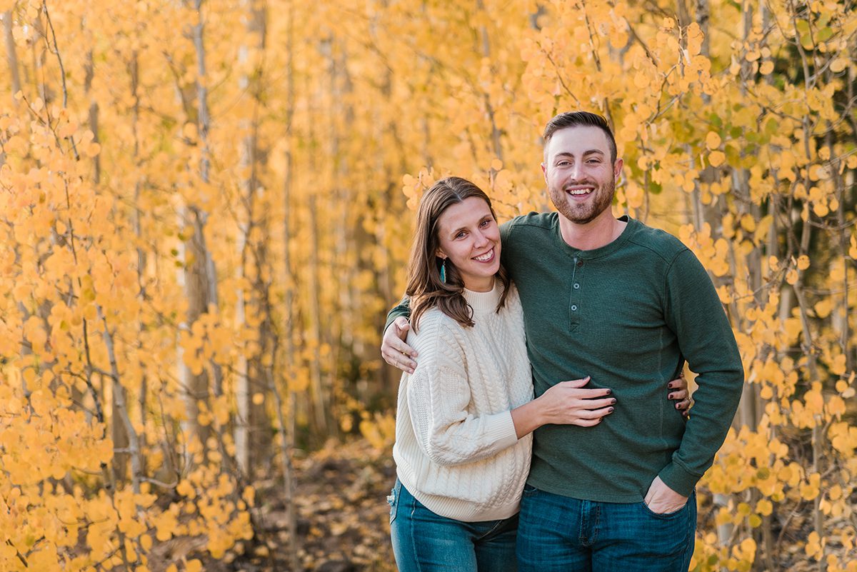 Hannah & Will | Fall Grand Mesa Engagement Photos