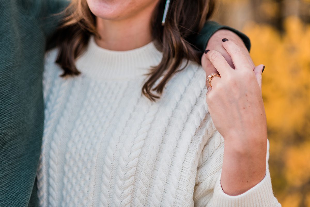 Hannah & Will | Fall Grand Mesa Engagement Photos