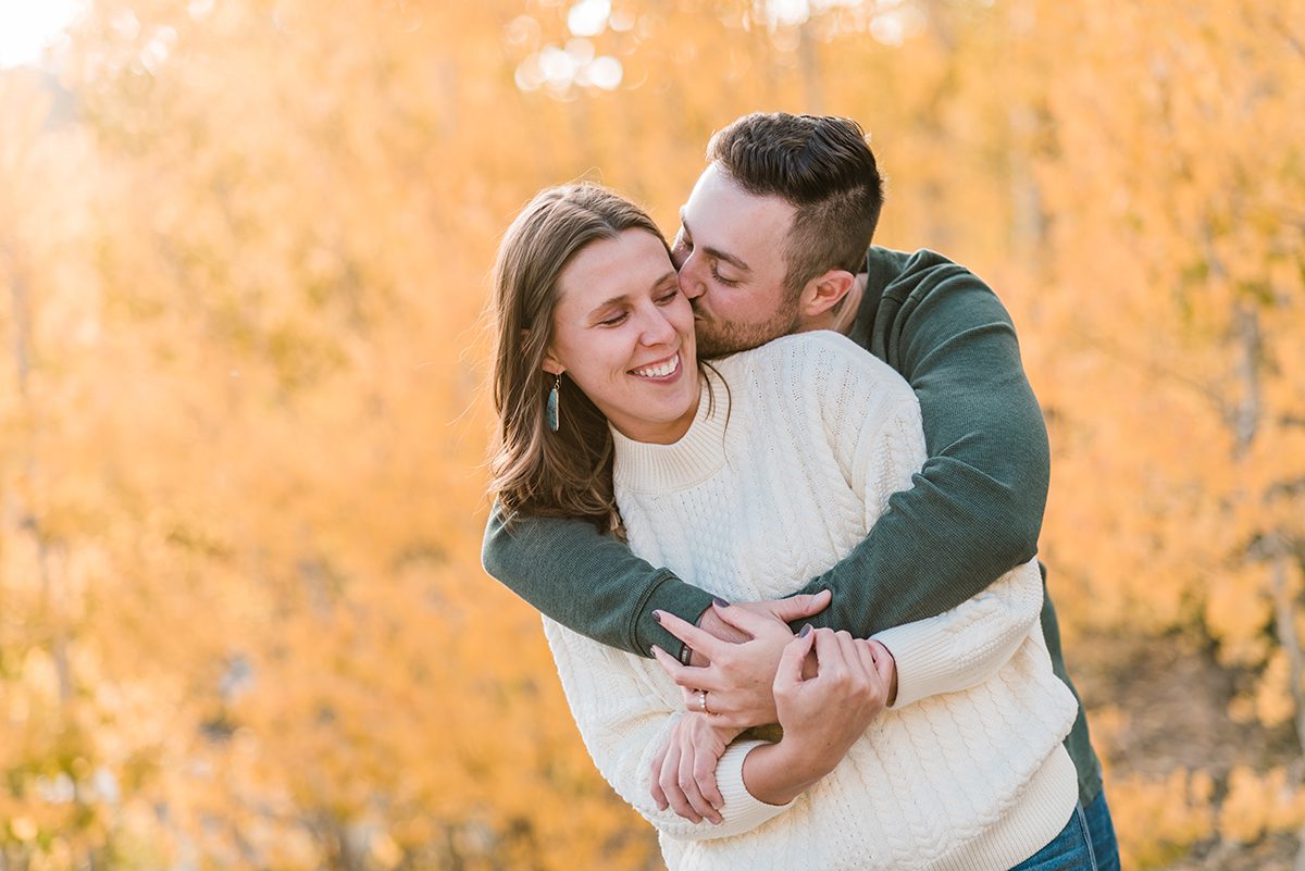 Hannah & Will | Fall Grand Mesa Engagement Photos