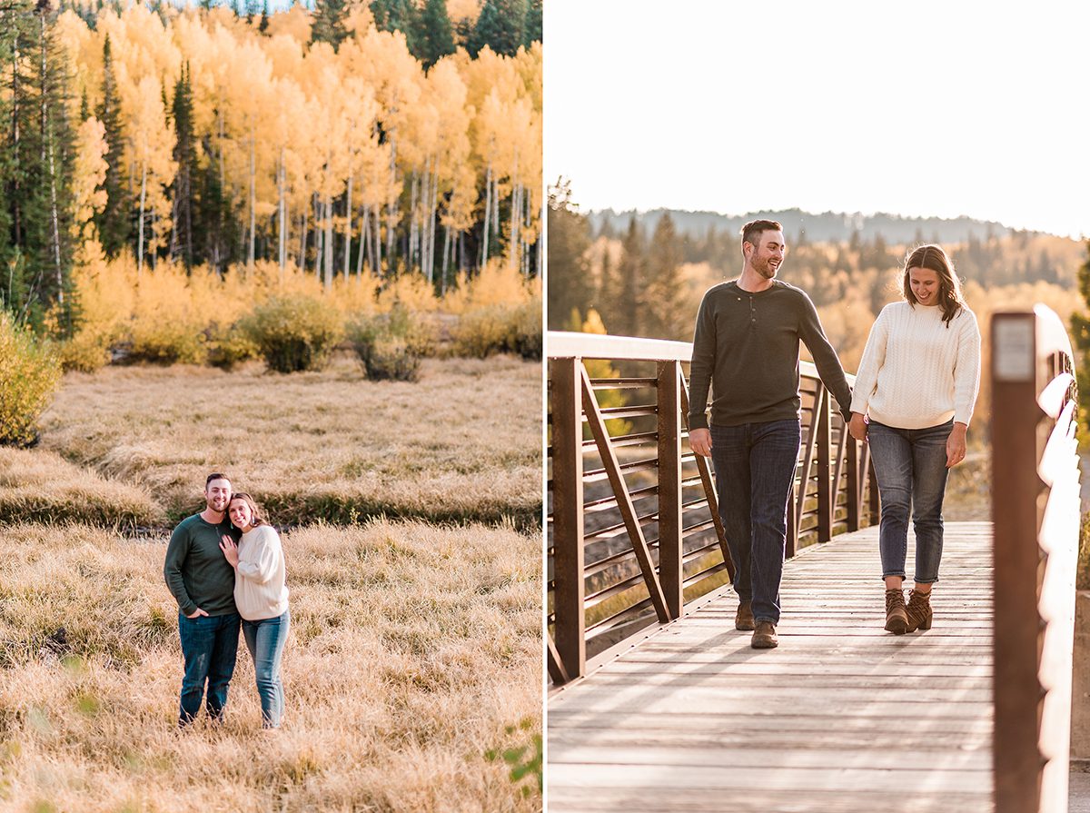 Hannah & Will | Fall Grand Mesa Engagement Photos