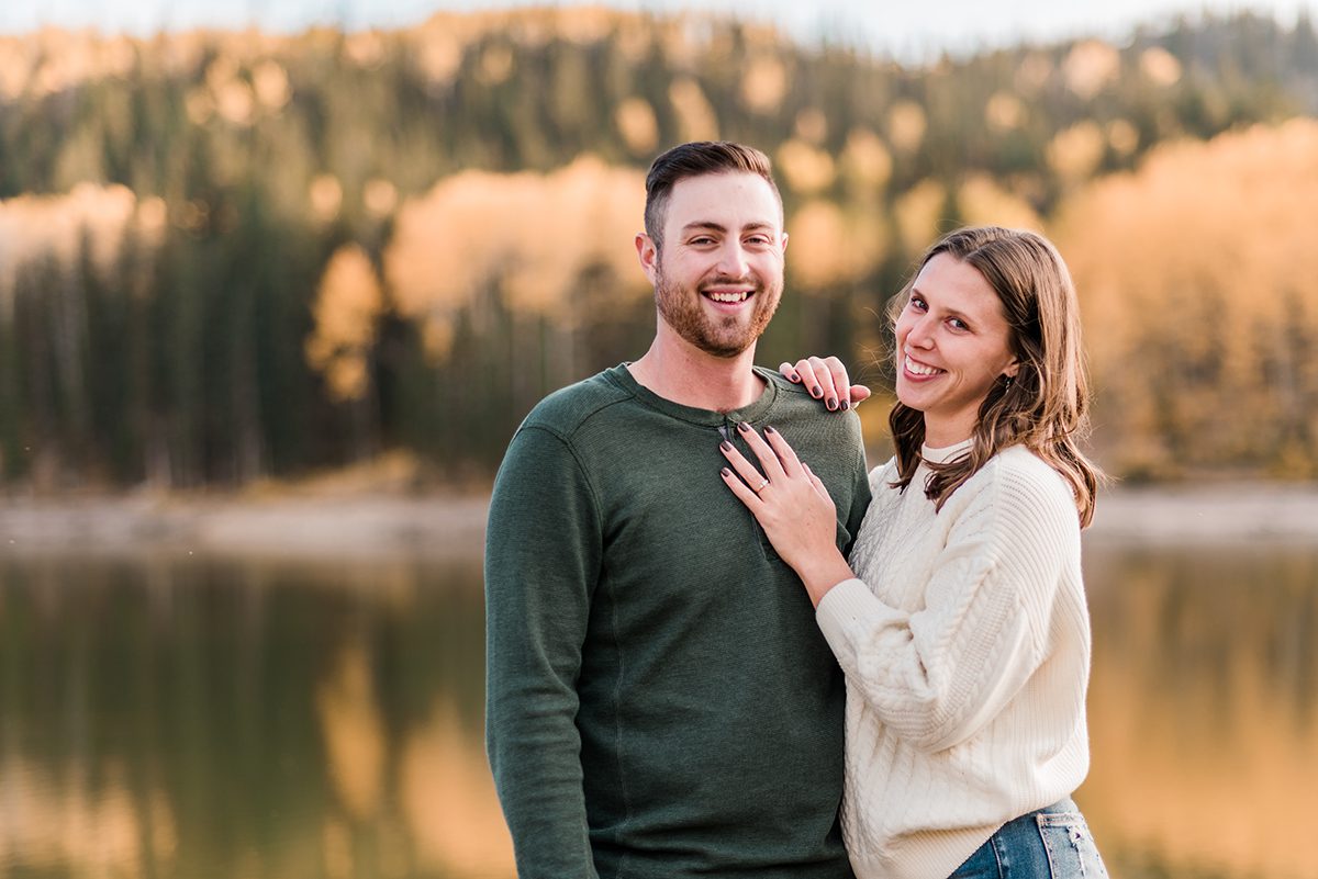 Hannah & Will | Fall Grand Mesa Engagement Photos