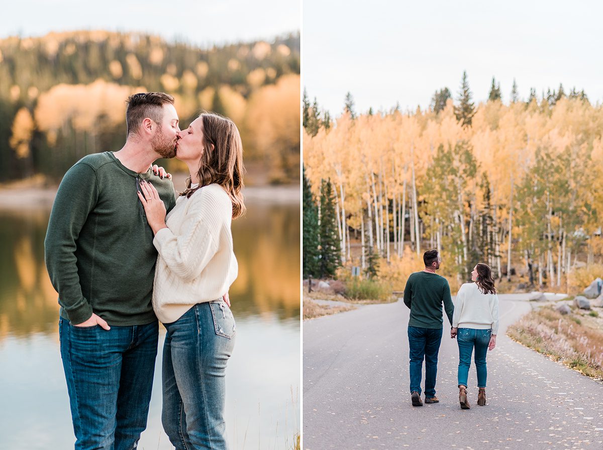 Hannah & Will | Fall Grand Mesa Engagement Photos