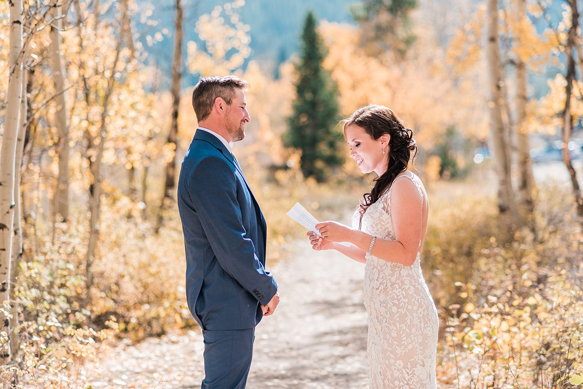 Trista & Daren | Crested Butte Wedding at the Woods Walk