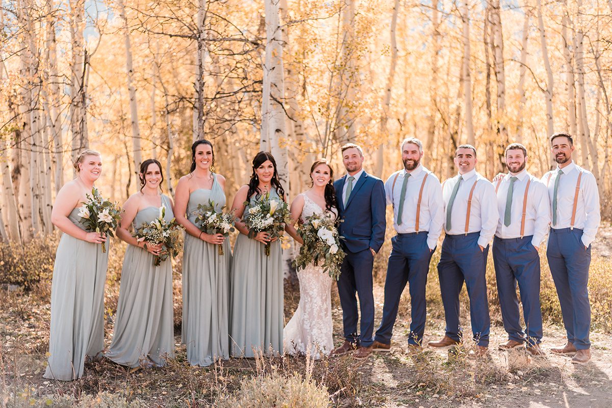 Trista & Daren | Crested Butte Wedding at the Woods Walk