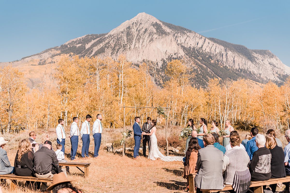 Trista & Daren | Crested Butte Wedding at the Woods Walk