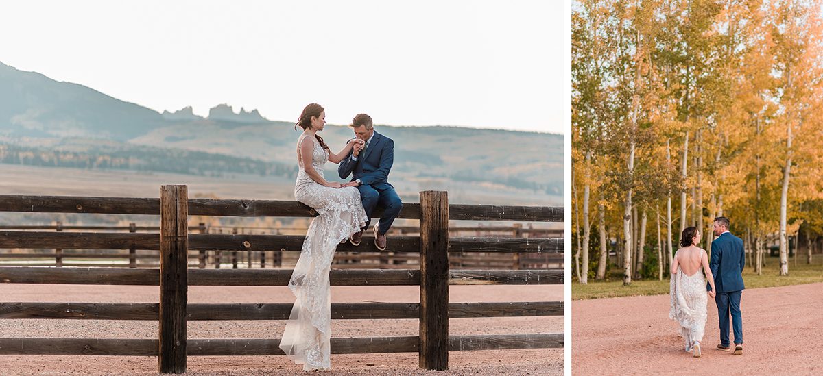 Trista & Daren | Crested Butte Wedding at the Woods Walk