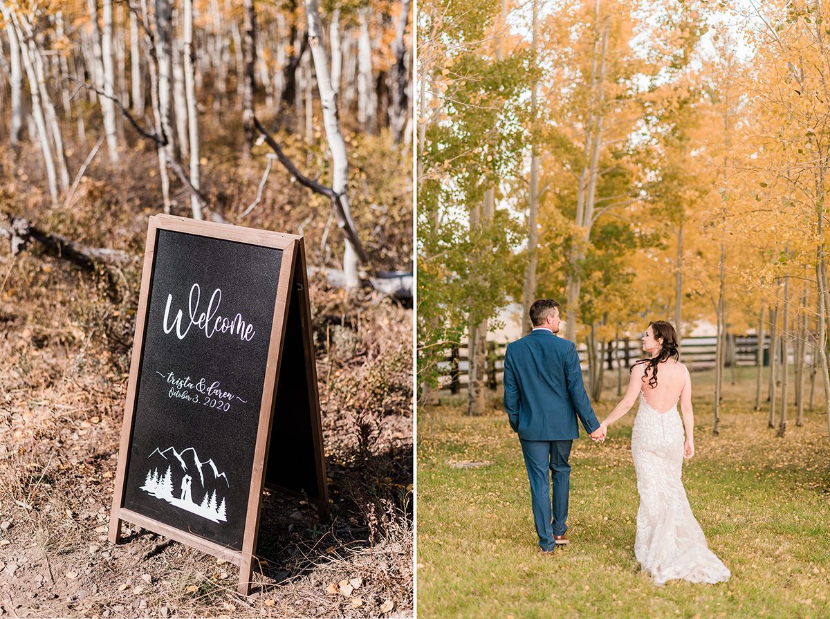 Trista & Daren | Crested Butte Wedding at the Woods Walk