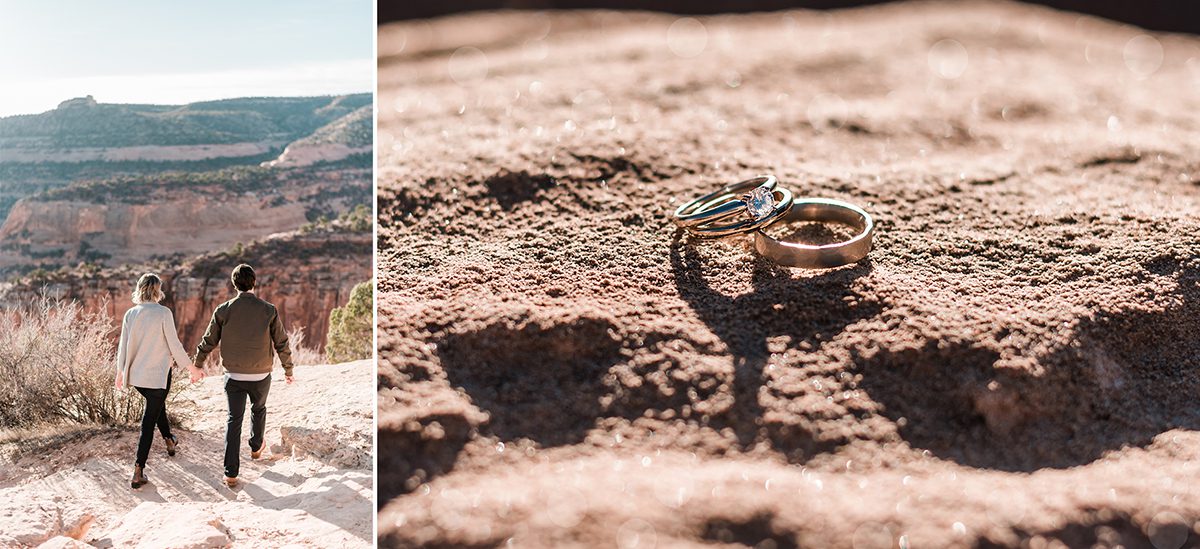 Cullen & Stesha | Sunrise Elopement on the Colorado National Monument