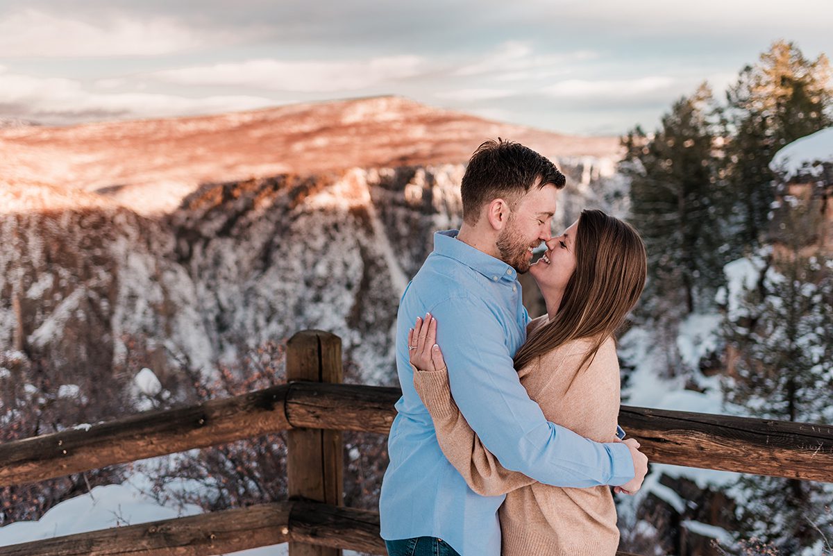 Amanda & Tucker | Engagement Photos at Black Canyon of the Gunnison