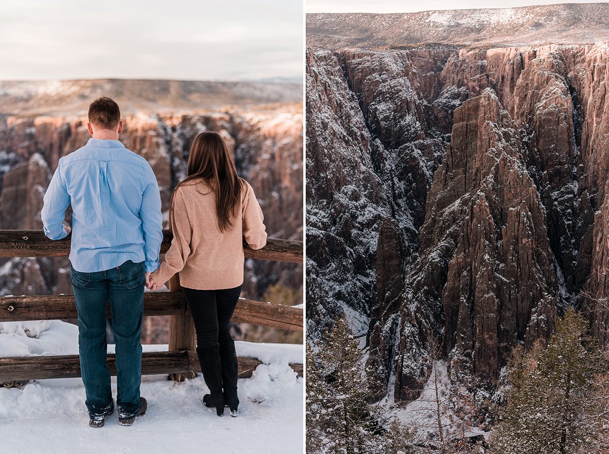 Amanda & Tucker | Engagement Photos at Black Canyon of the Gunnison