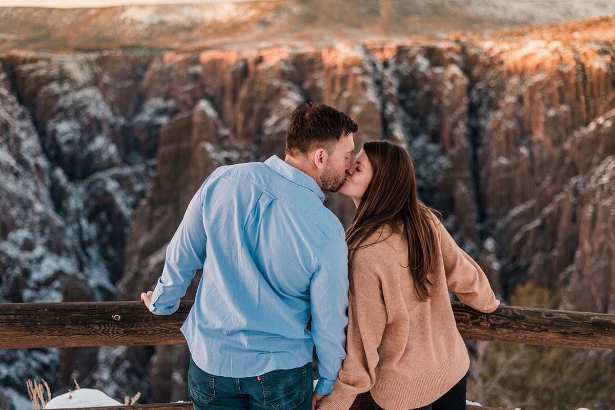 Amanda & Tucker | Engagement Photos at Black Canyon of the Gunnison