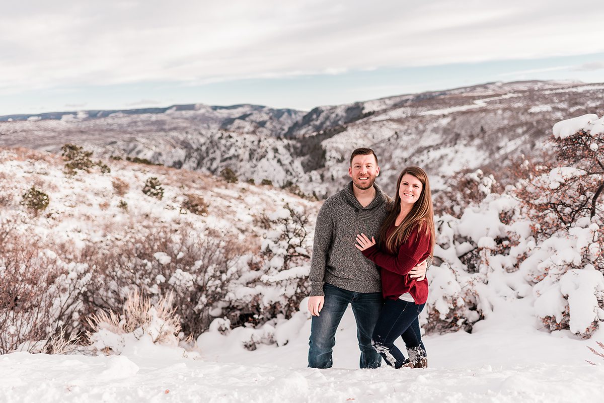 Amanda & Tucker | Engagement Photos at Black Canyon of the Gunnison