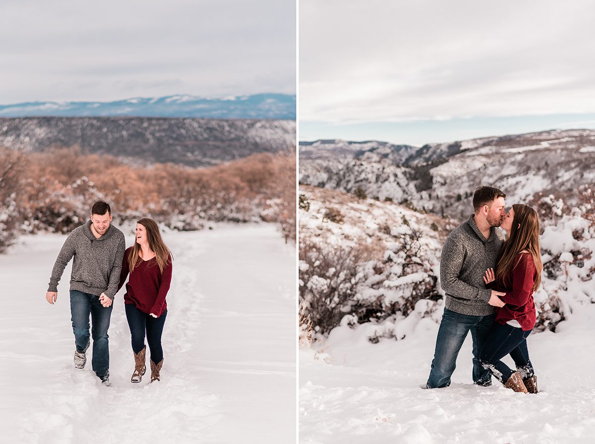 Amanda & Tucker | Engagement Photos at Black Canyon of the Gunnison