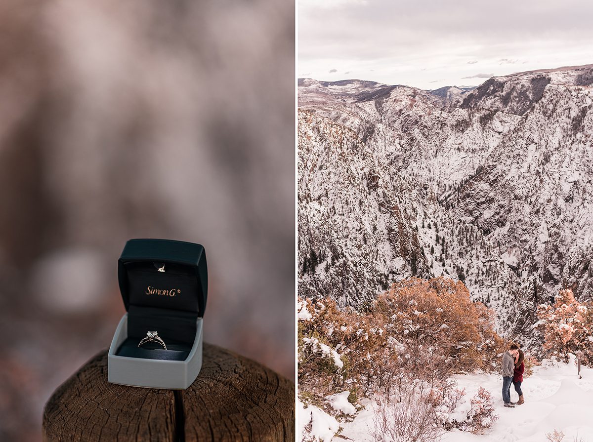 Amanda & Tucker | Engagement Photos at Black Canyon of the Gunnison