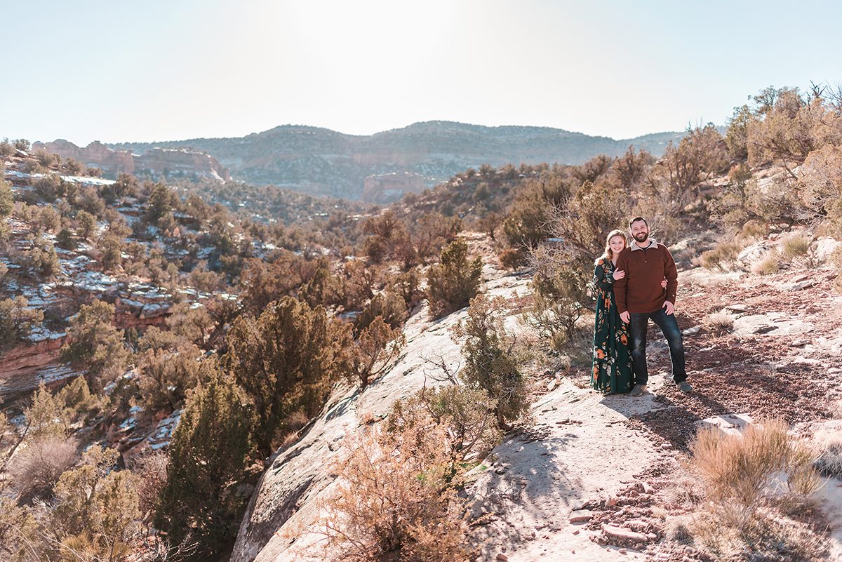 Derek & Brooke | Engagement Photos in the Fruita Wilderness