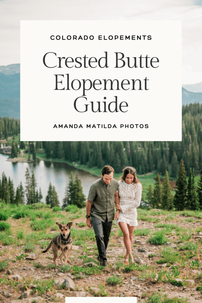 Crested Butte Elopement Guide