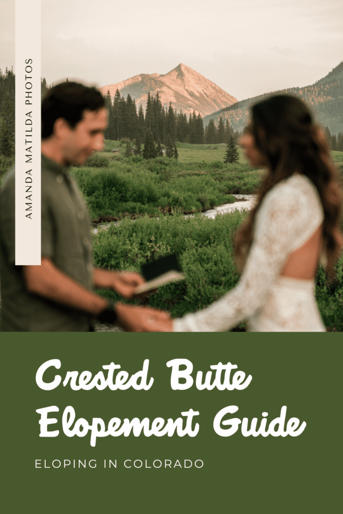 Crested Butte Elopement Guide