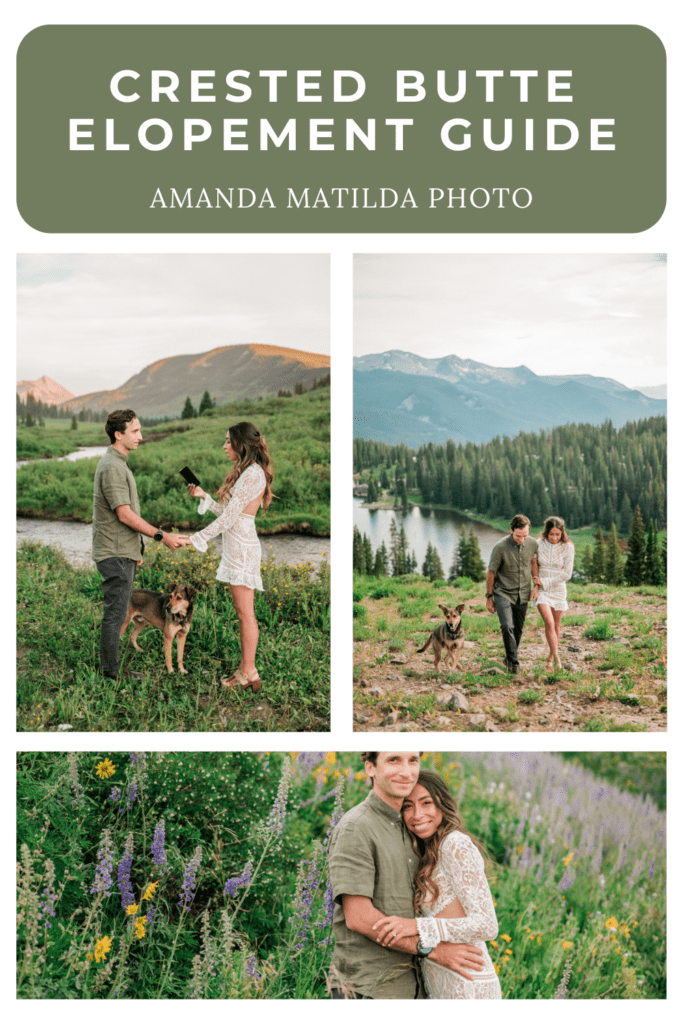 Crested Butte Elopement Guide