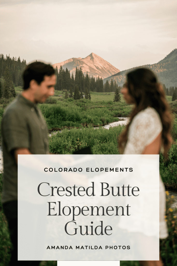 Crested Butte Elopement Guide