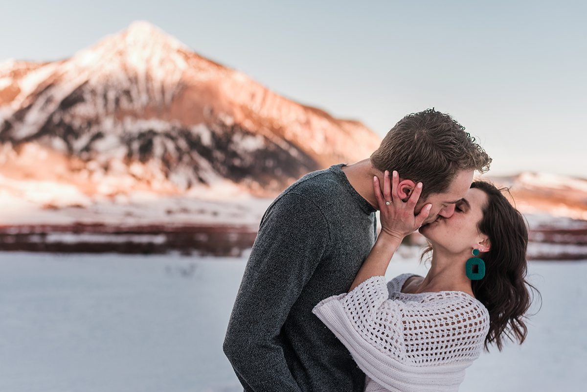 Nathan & Chrystina | Crested Butte Engagement Photos