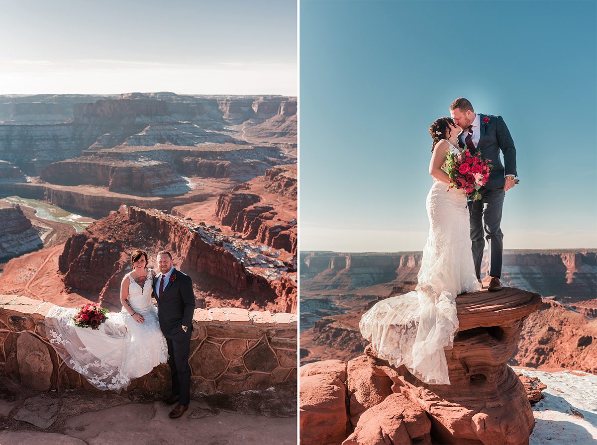 Misty & Randall | Moab Elopement at Dead Horse Point