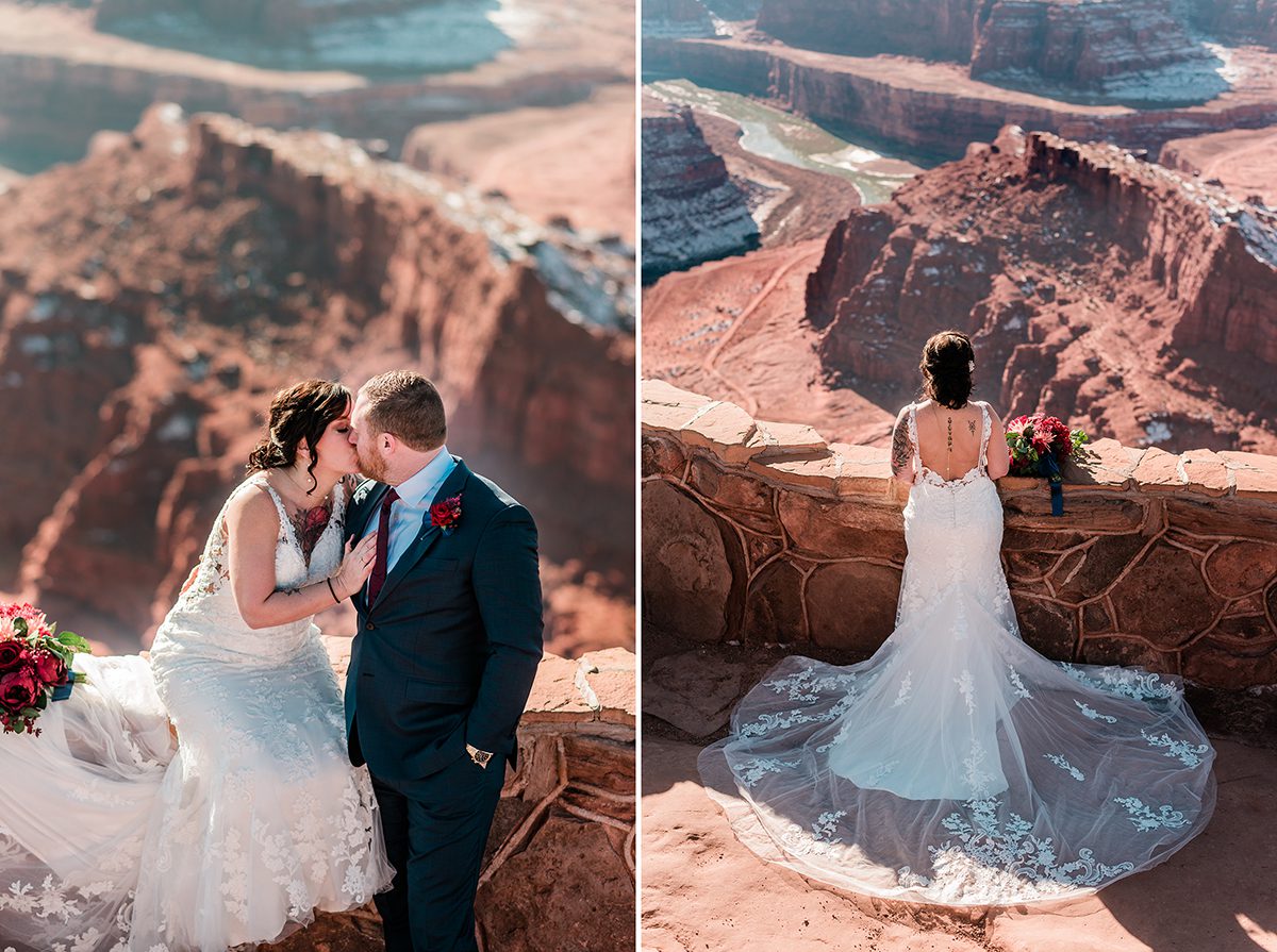 Misty & Randall | Moab Elopement at Dead Horse Point