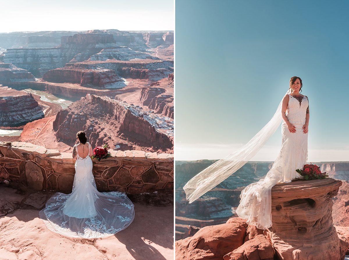 Misty & Randall | Moab Elopement at Dead Horse Point