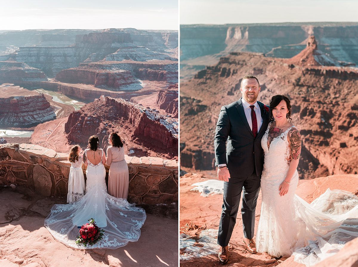 Misty & Randall | Moab Elopement at Dead Horse Point