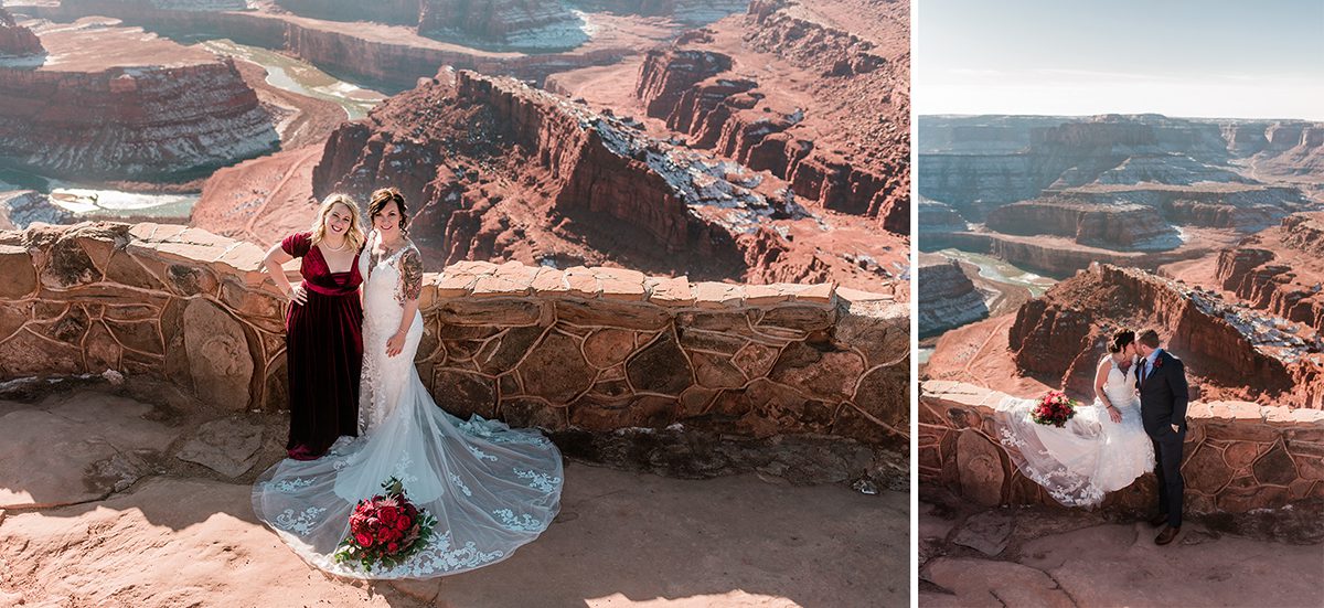 Misty & Randall | Moab Elopement at Dead Horse Point