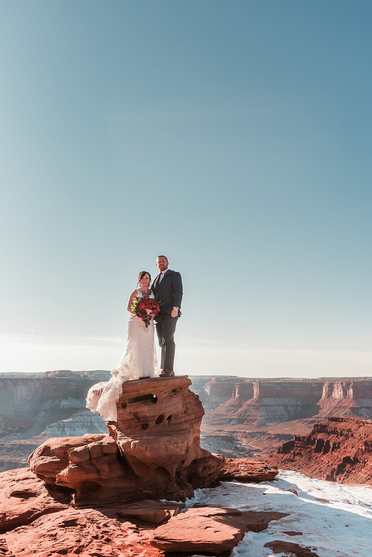 Misty & Randall | Moab Elopement at Dead Horse Point