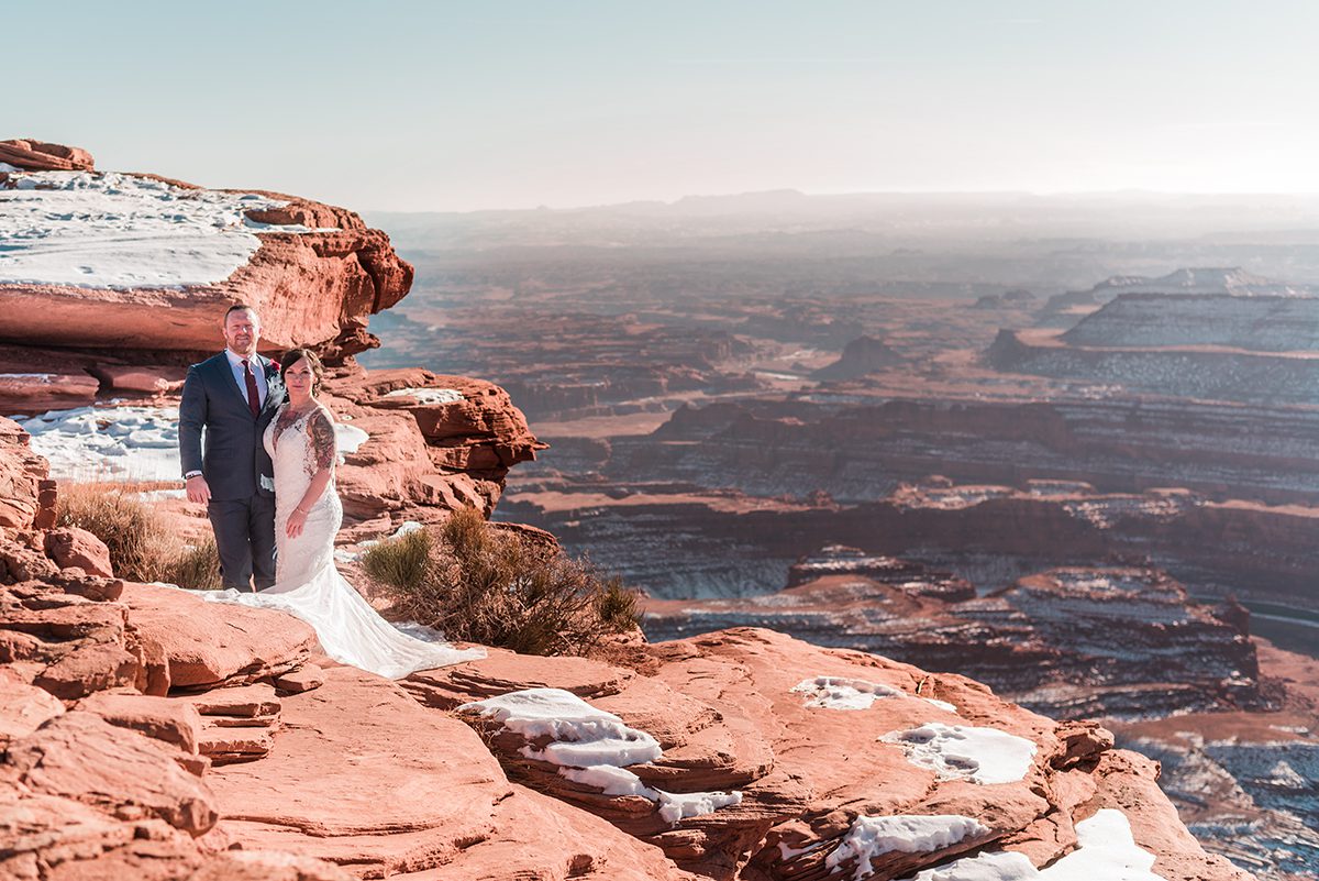 Misty & Randall | Moab Elopement at Dead Horse Point