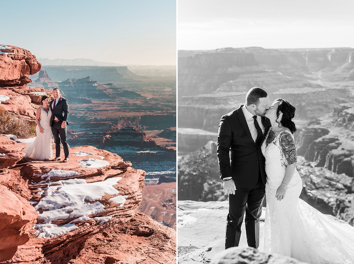 Misty & Randall | Moab Elopement at Dead Horse Point