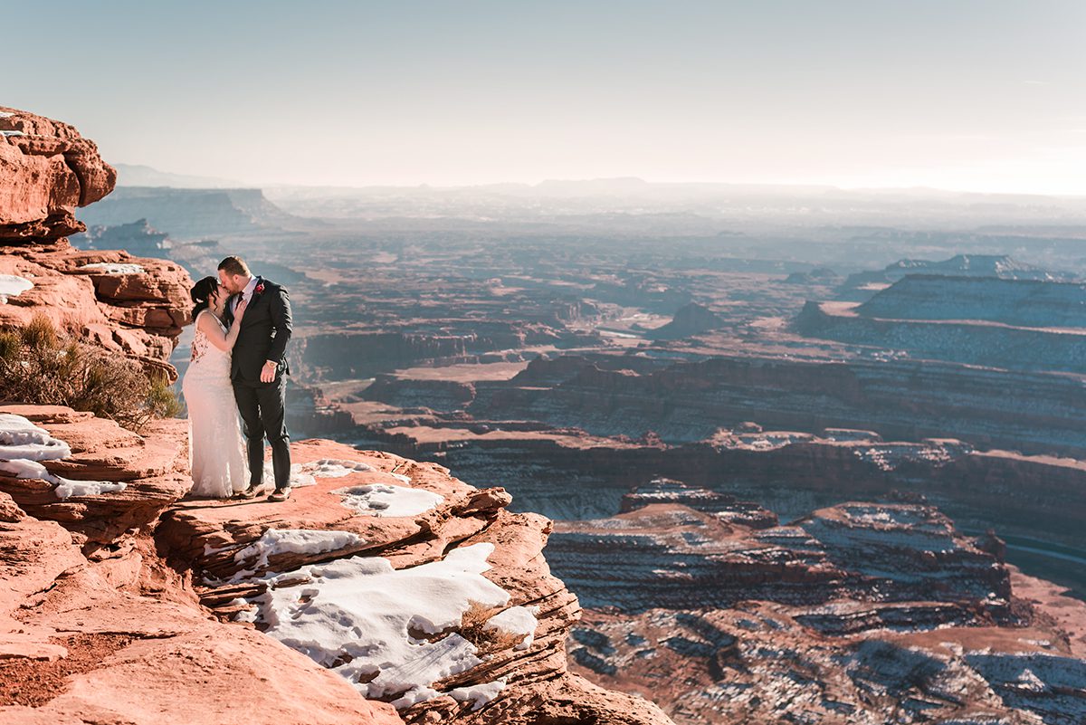 Misty & Randall | Moab Elopement at Dead Horse Point